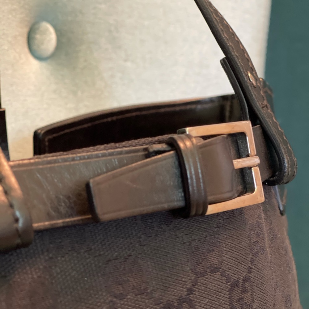 GG Tote Bag Leather AUTHENTIC serial included. - Picture 6 of 9